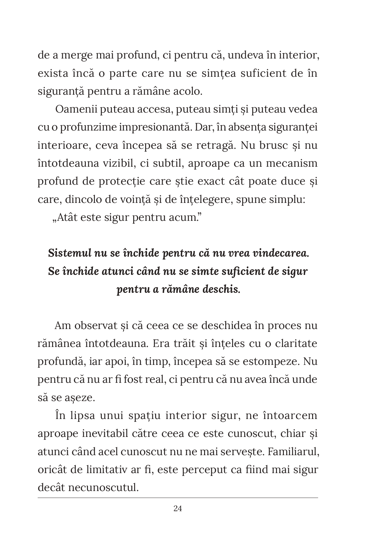 Cartea Siguranței – Reîntoarcerea către tine