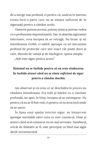 Cartea Siguranței – Reîntoarcerea către tine