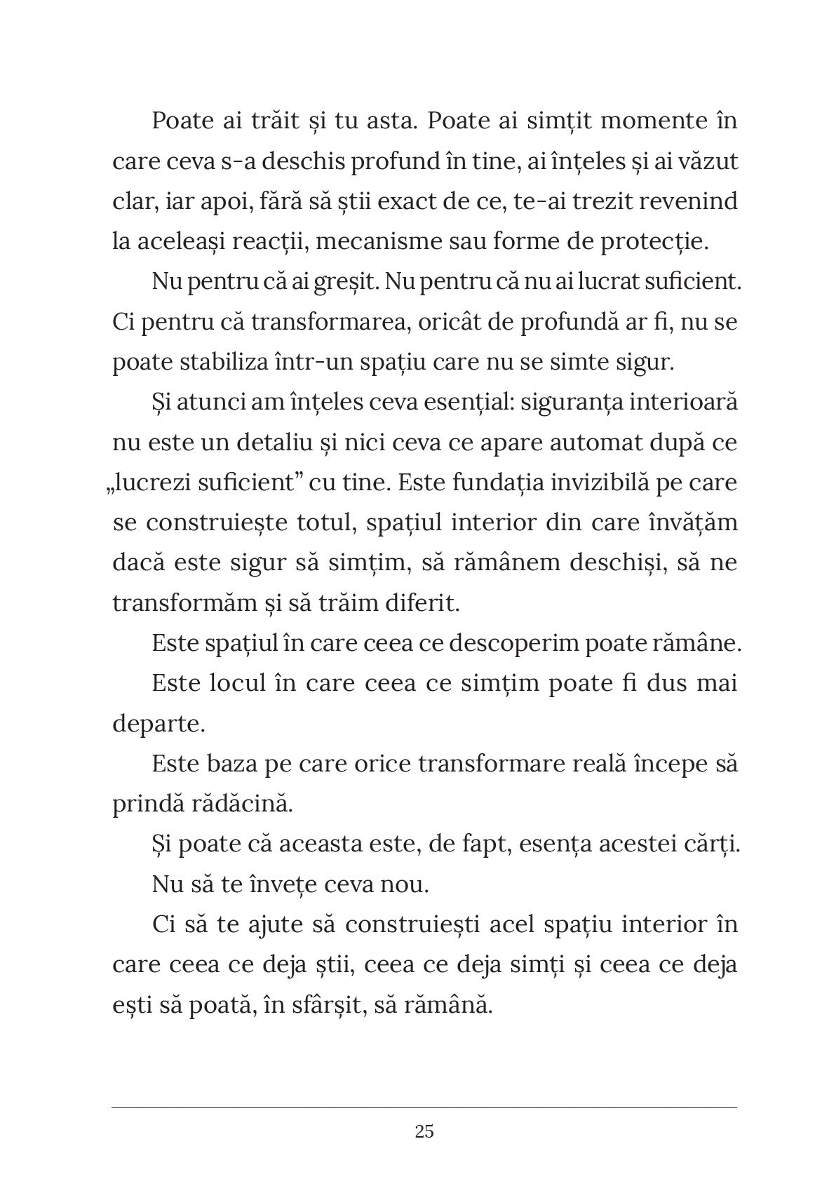 Cartea Siguranței – Reîntoarcerea către tine